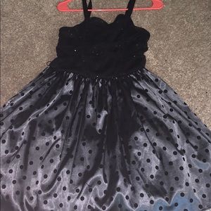 Black dress for little girl